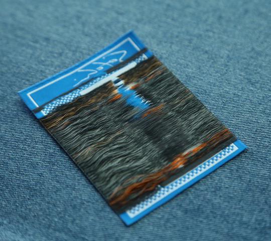 die cut woven labels