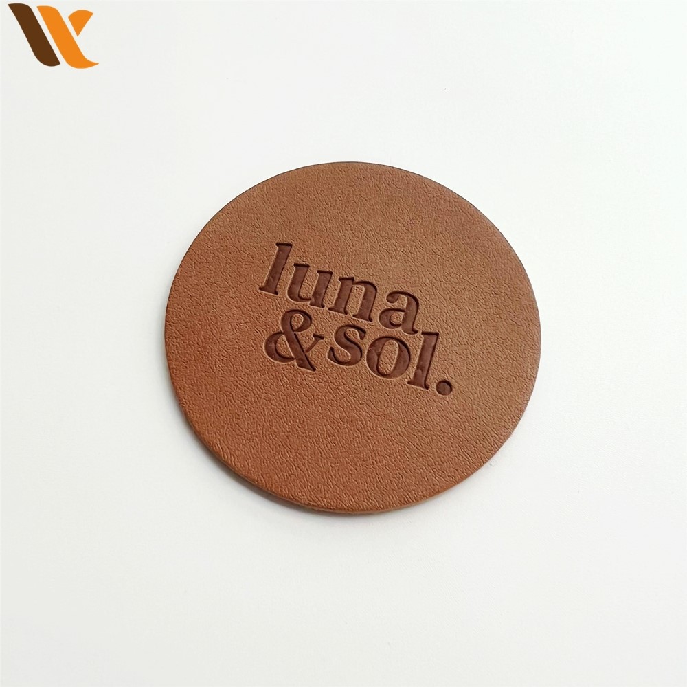 Factory Direct Custom Faux Leather Labels 2