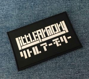 Прямоугольная форма 3D PVC Rubber Label
